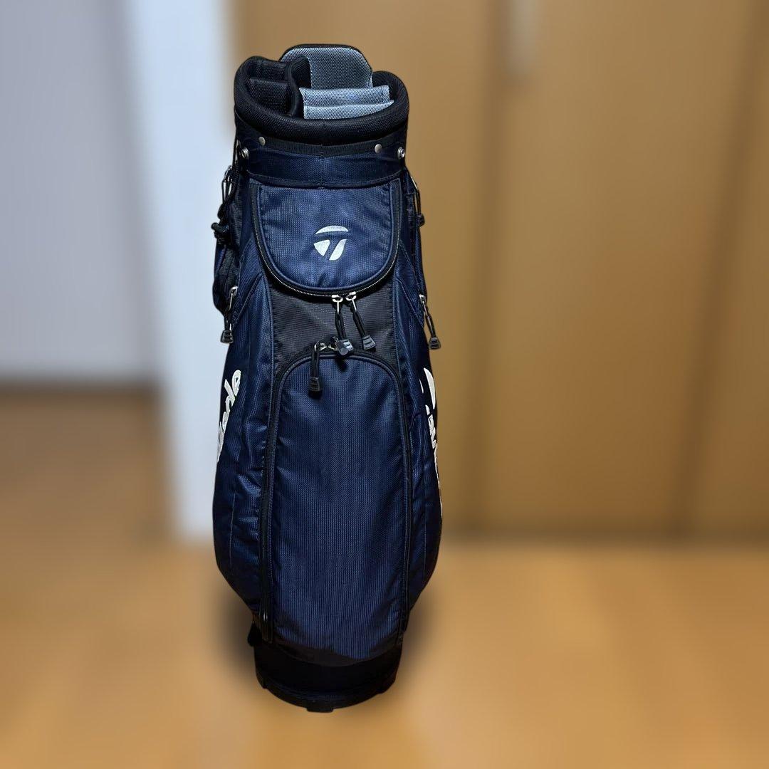 TaylorMade 軽量ゴルフバッグ ネイビー フード付き