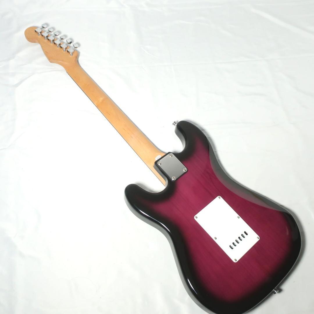 美品 SELDER ストラトタイプ エレキギター パープル