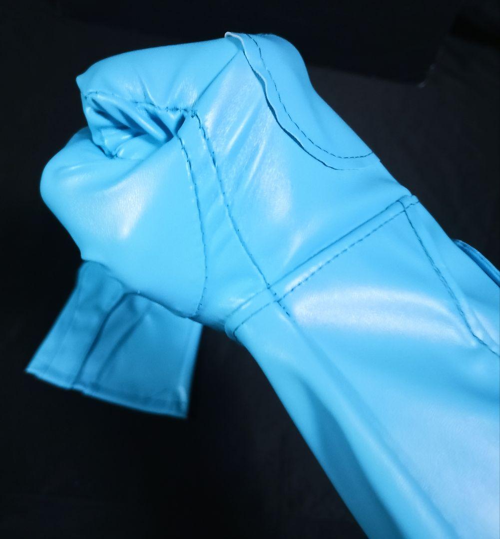 ★未使用 コスプレ グローブ ライト ブルー コスチューム 1号 2号 手袋