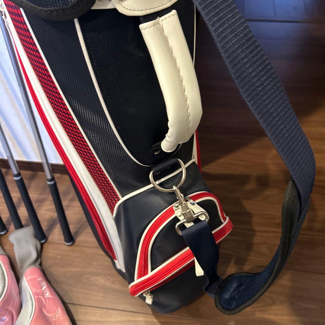 美品IGNIO レディースL 7本　右利き　イグニオ　ハーフゴルフセット