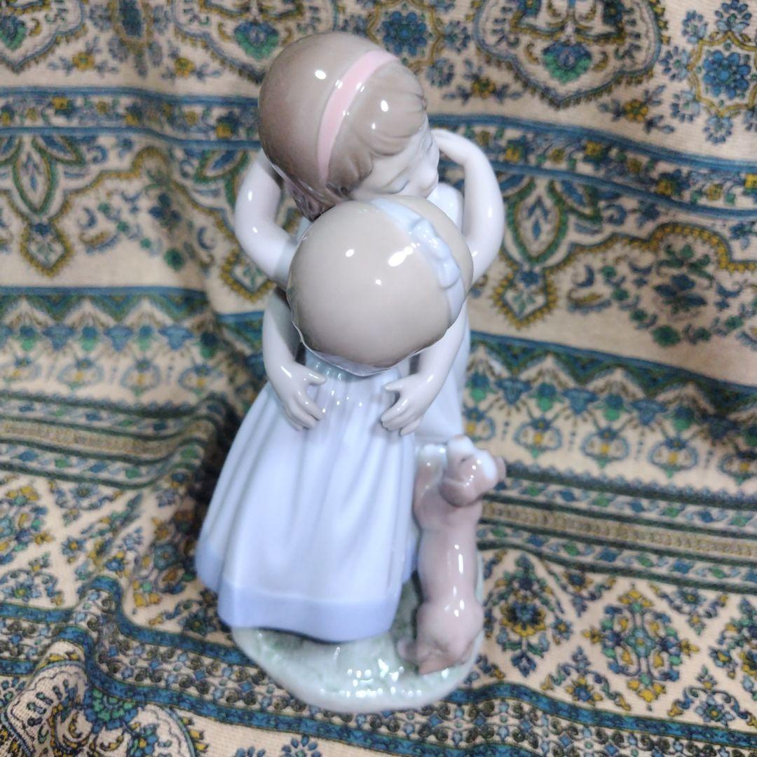 リヤドロ 仲良しのごあいさつ ポーセリン 2003年製