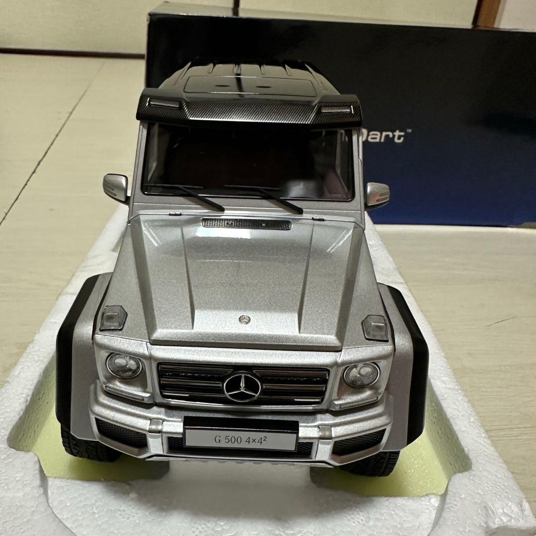 AUTO art 1/18 オートアート メルセデスベンツ G500 シルバー