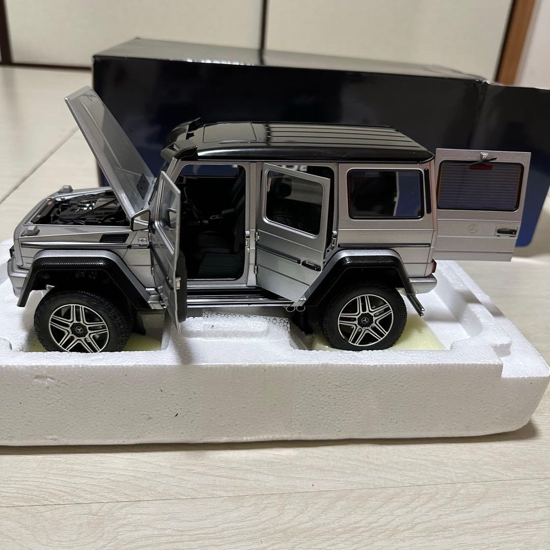 AUTO art 1/18 オートアート メルセデスベンツ G500 シルバー