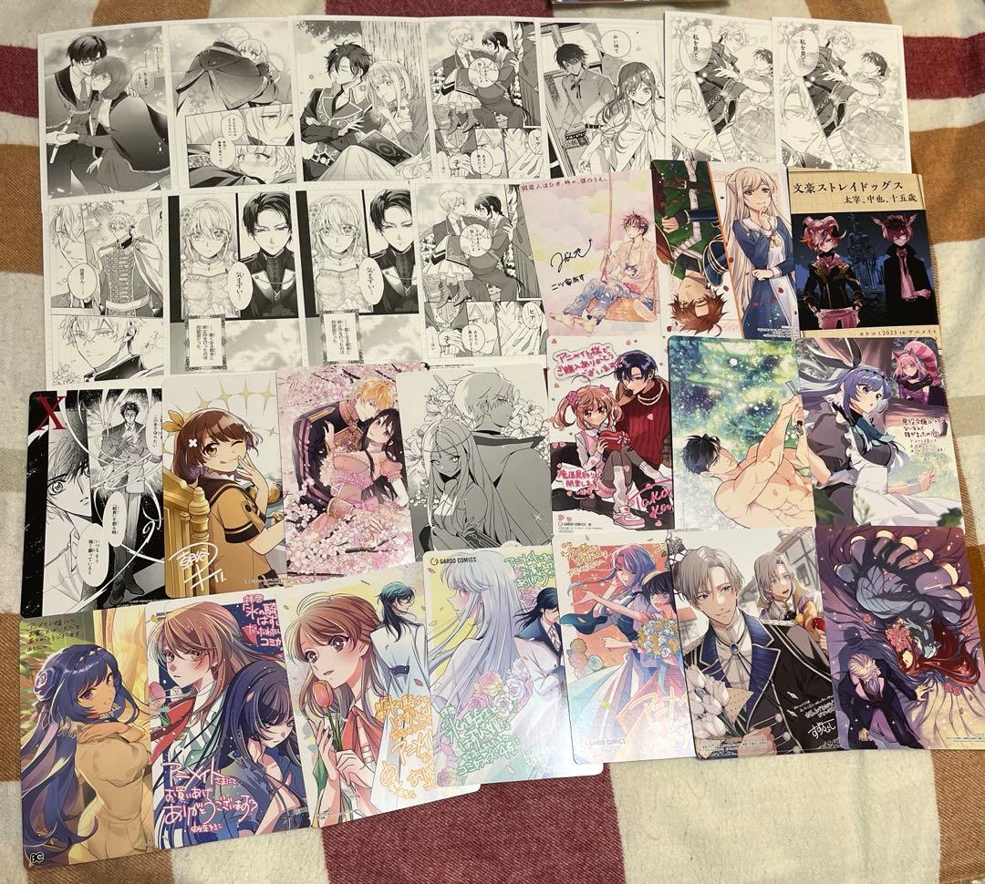 ラノベ　コミック　購入特典等　紙類　まとめ売り