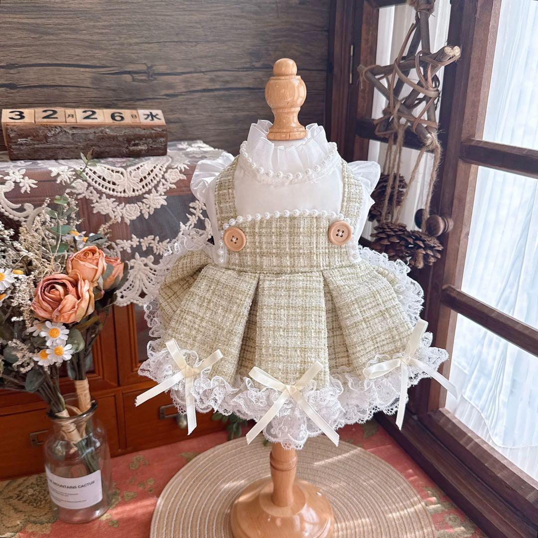 ちえり様犬服　猫服　ハンドメイド　ワンピース　わんちゃん