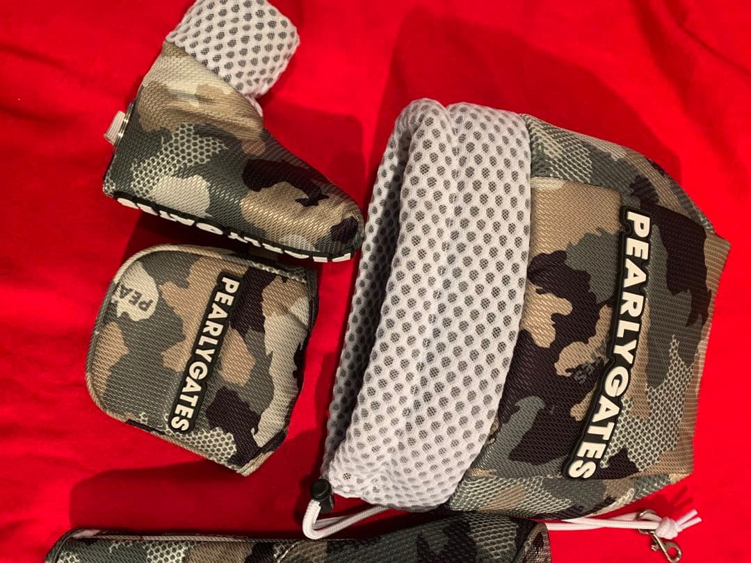 最終価格【希少完売済み】パーリーゲイツ カモ キャディバッグ 他7点セット