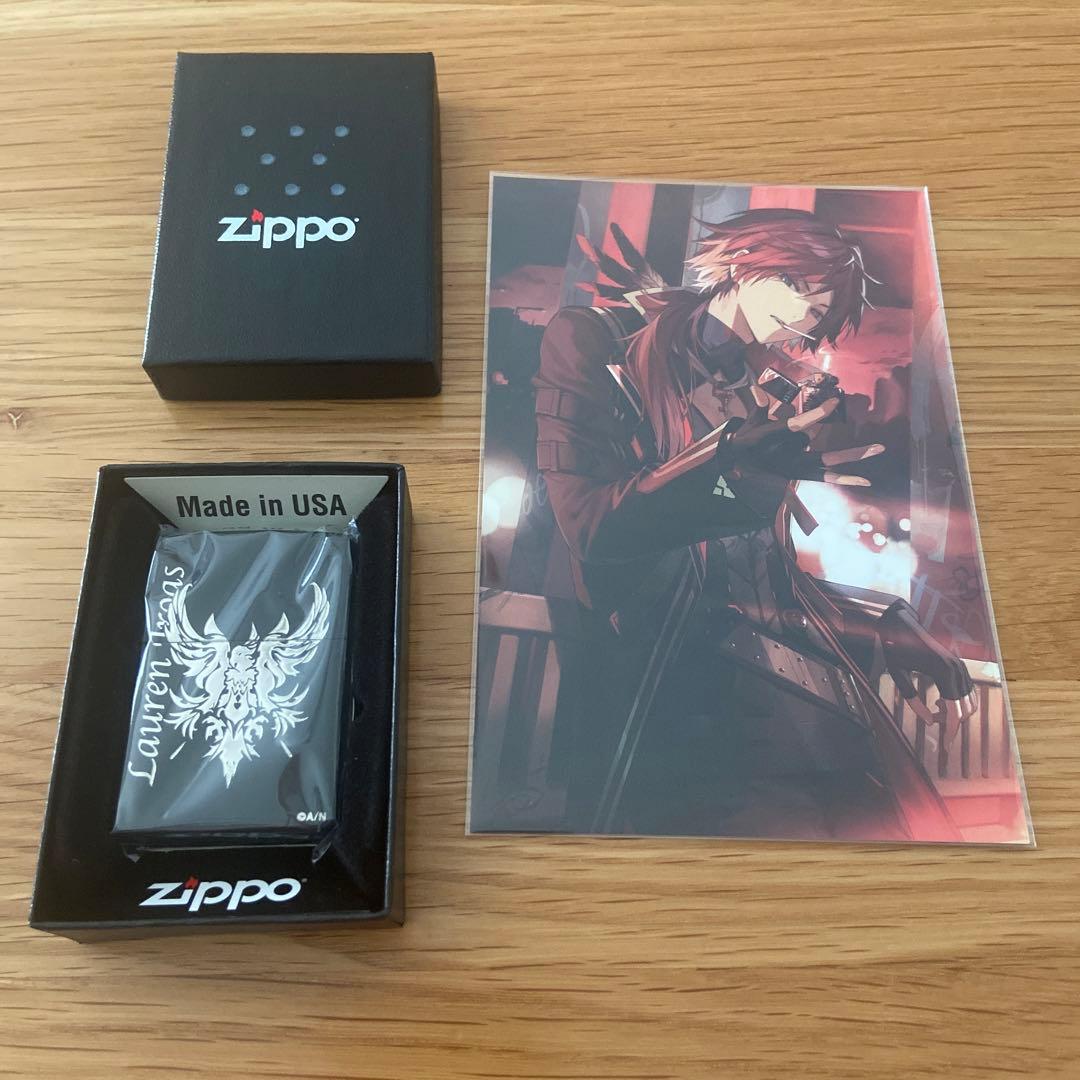 にじさんじ　ローレン・イロアス　zippo ジッポ　ライター　ポストカード