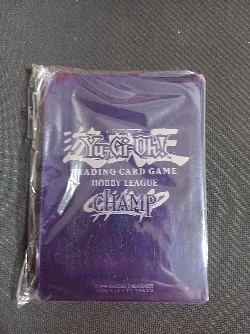 【最終値下げ】CHAMP スリーブ　青　未開封　 遊戯王