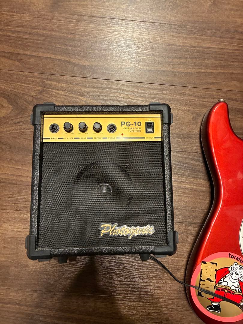 エレキギターとアンプおまけ付き