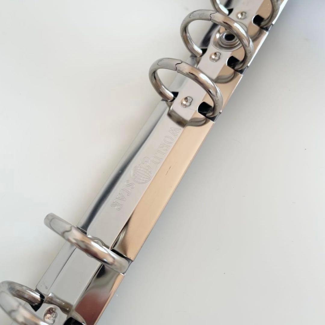 早い者勝ち　韓国　貯金　バインダー　リフィル　pvc ジップバインダー　グレー