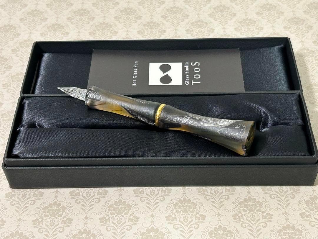 glass studio toos TAKETORI　残月　ガラスペン