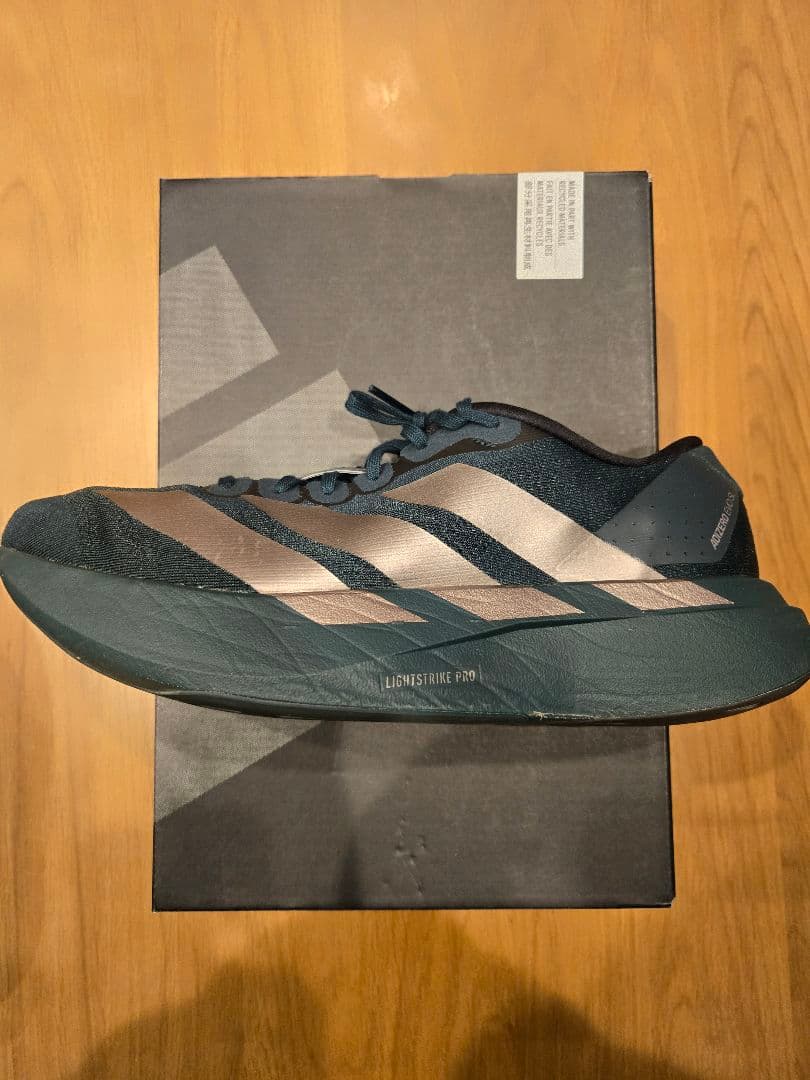 値下 10km使用 美品 adidas adizero evosl 26.0cm