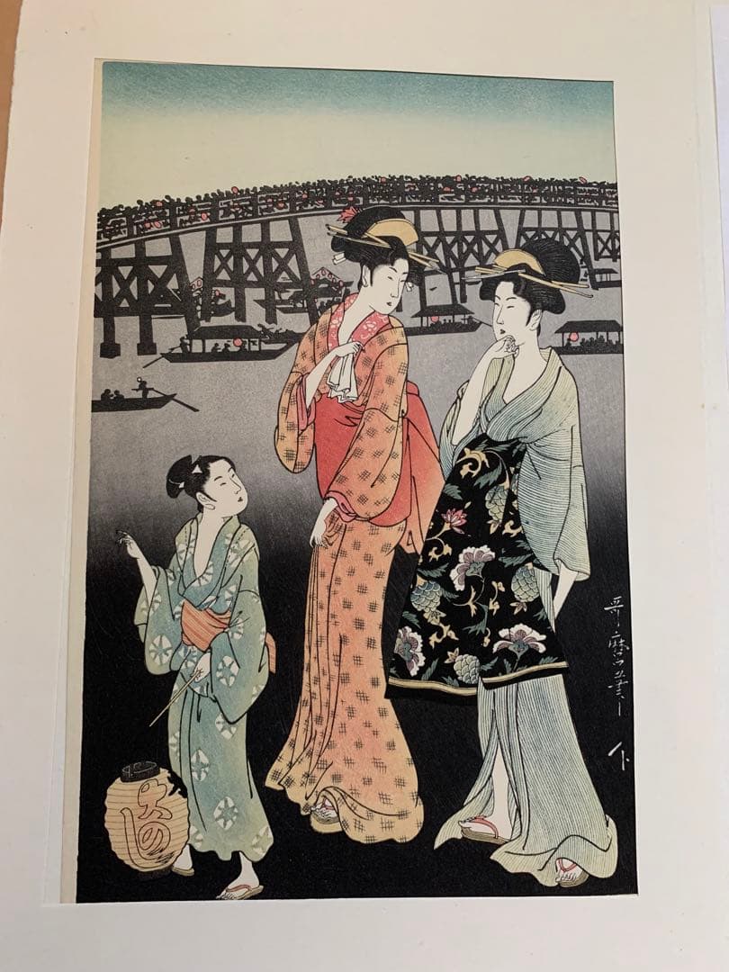 喜多川歌麿　14作品　浮世絵コレクション