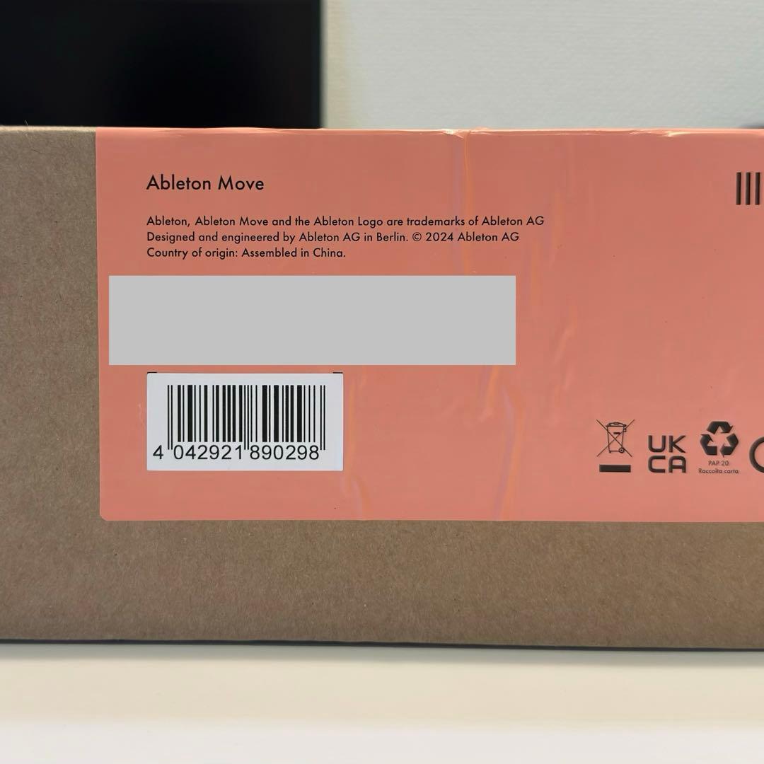 ポ*コ様 Ableton Move / ライセンス未使用