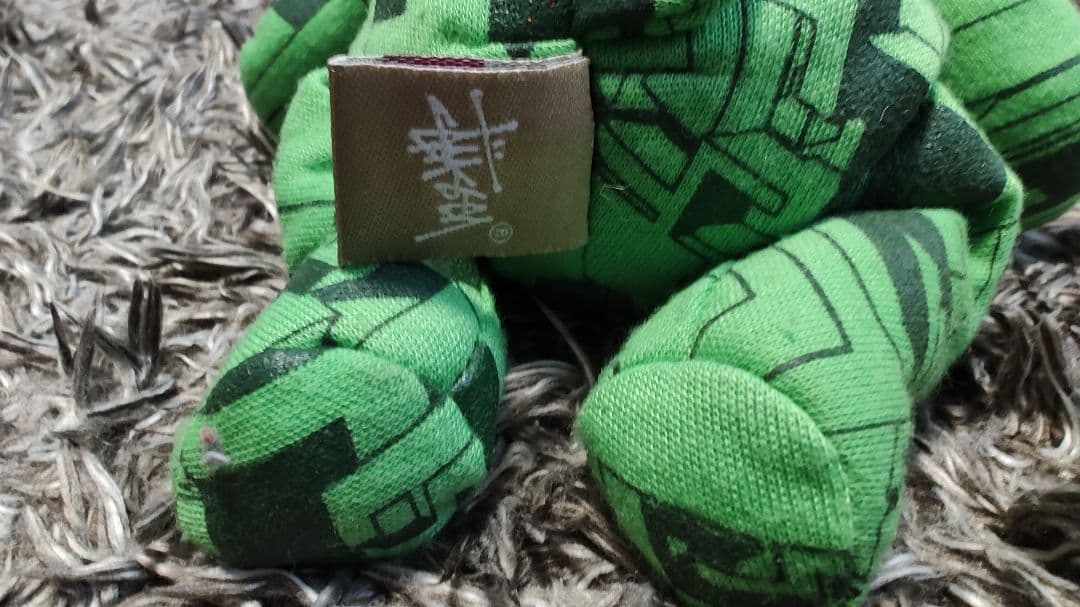 ☆可愛い☆　stussy テディベア4体セットまとめ売りです。