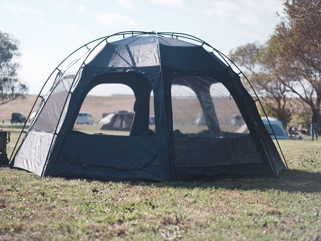 TOMOUNT トモウント　ドームテント　ブラックガム