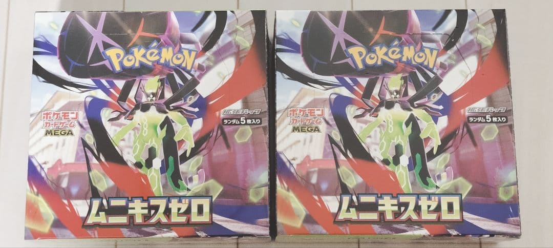 ポケモンカード　ムニキスゼロ　シュリンク付き 2BOX