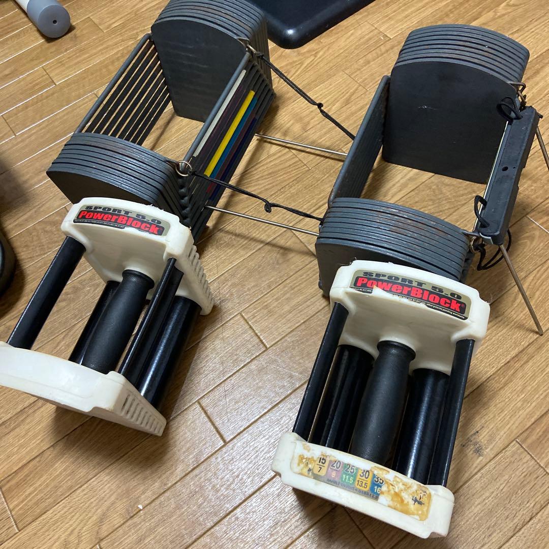 PowerBlock 【片方①】パワーブロック　ダンベル 22.5Kg