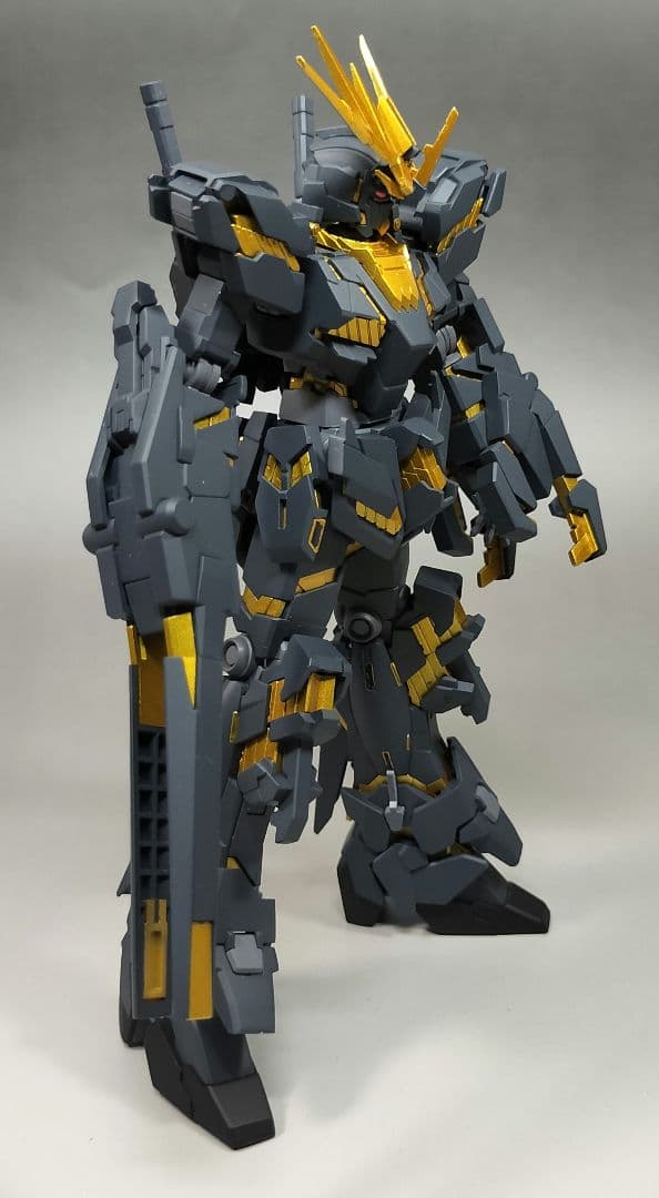 HG HGUC 1/144 ガンダム バンシィ デストロイ 改修 全塗装 完成品