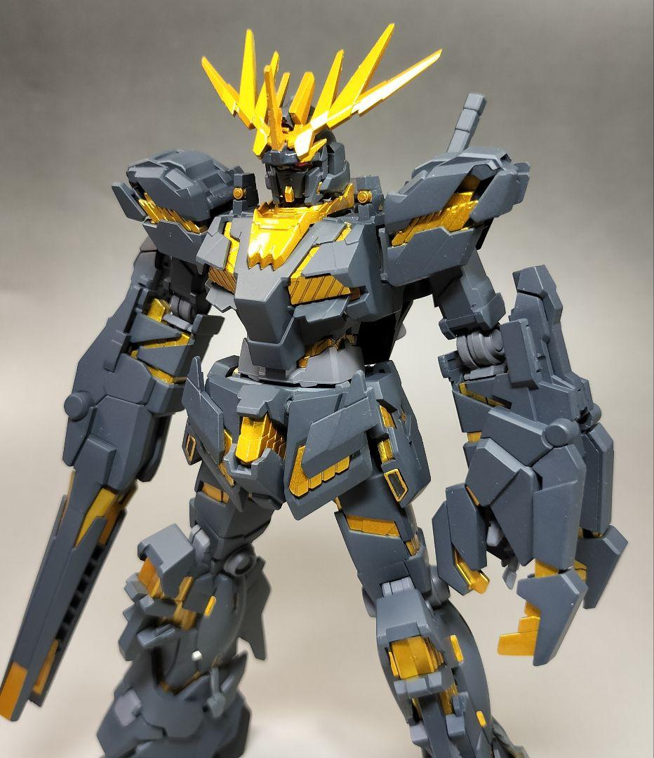 HG HGUC 1/144 ガンダム バンシィ デストロイ 改修 全塗装 完成品