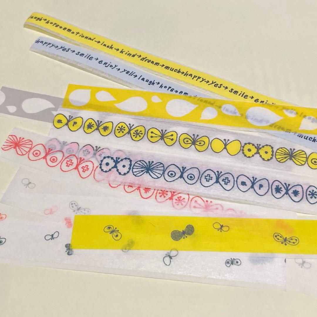 希少レア ミナペルホネン マスキングテープまとめ売り19本+フレークシール70枚