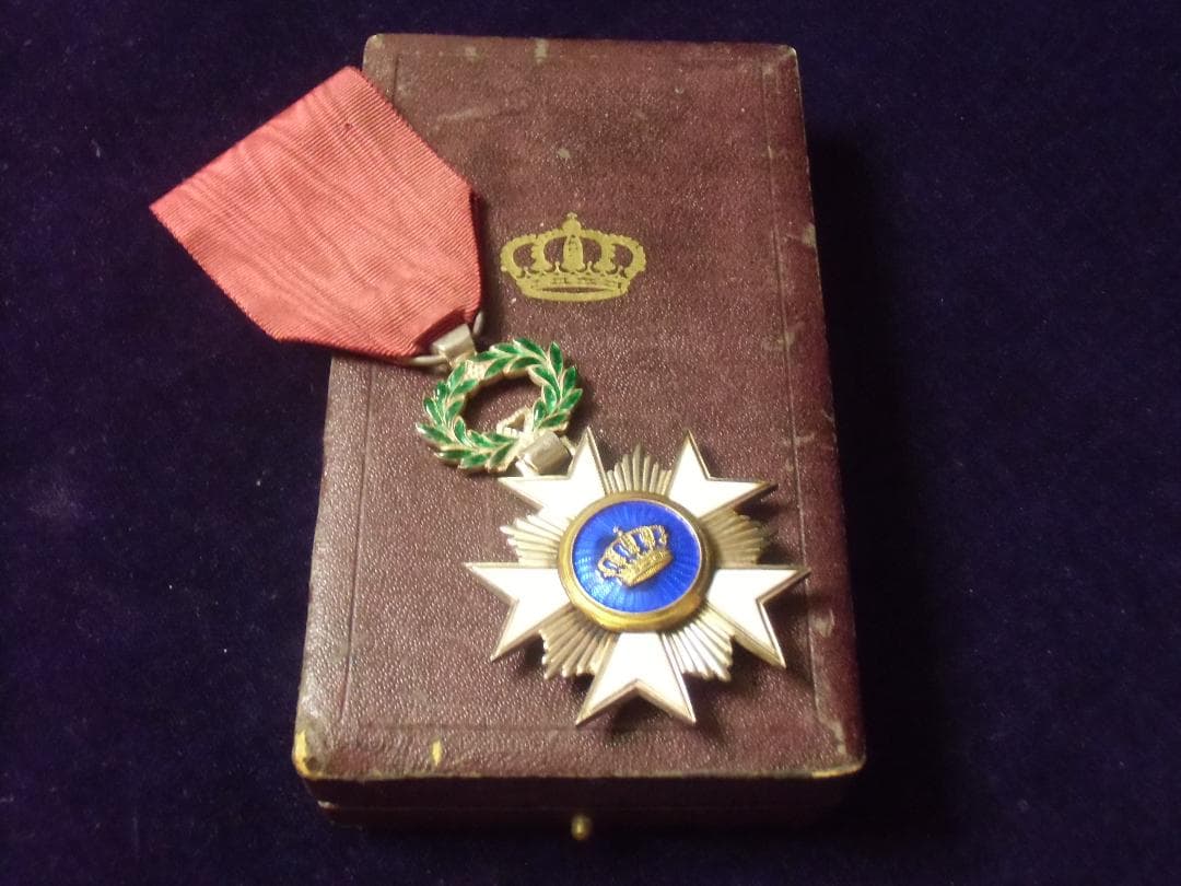 ＢＥベルギー軍＊王冠勲章＊シュバリエ/騎士級（実物）