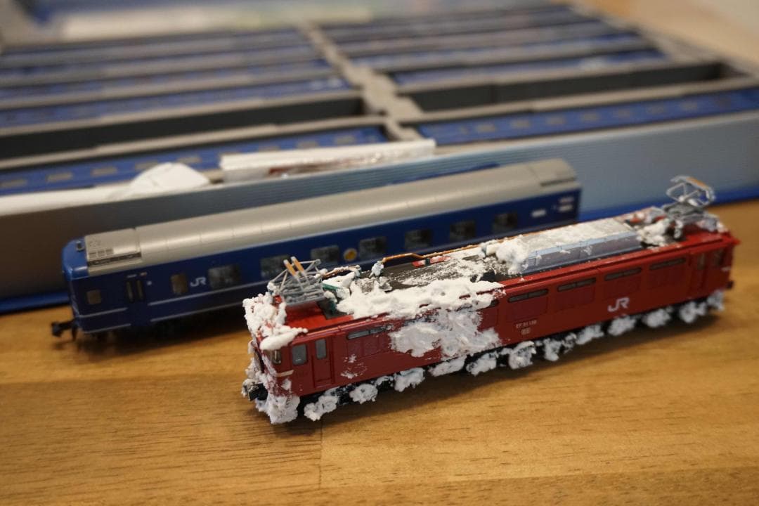 【室内灯付き】EF81 139　電気機関車+24系 あけぼの 12両編成