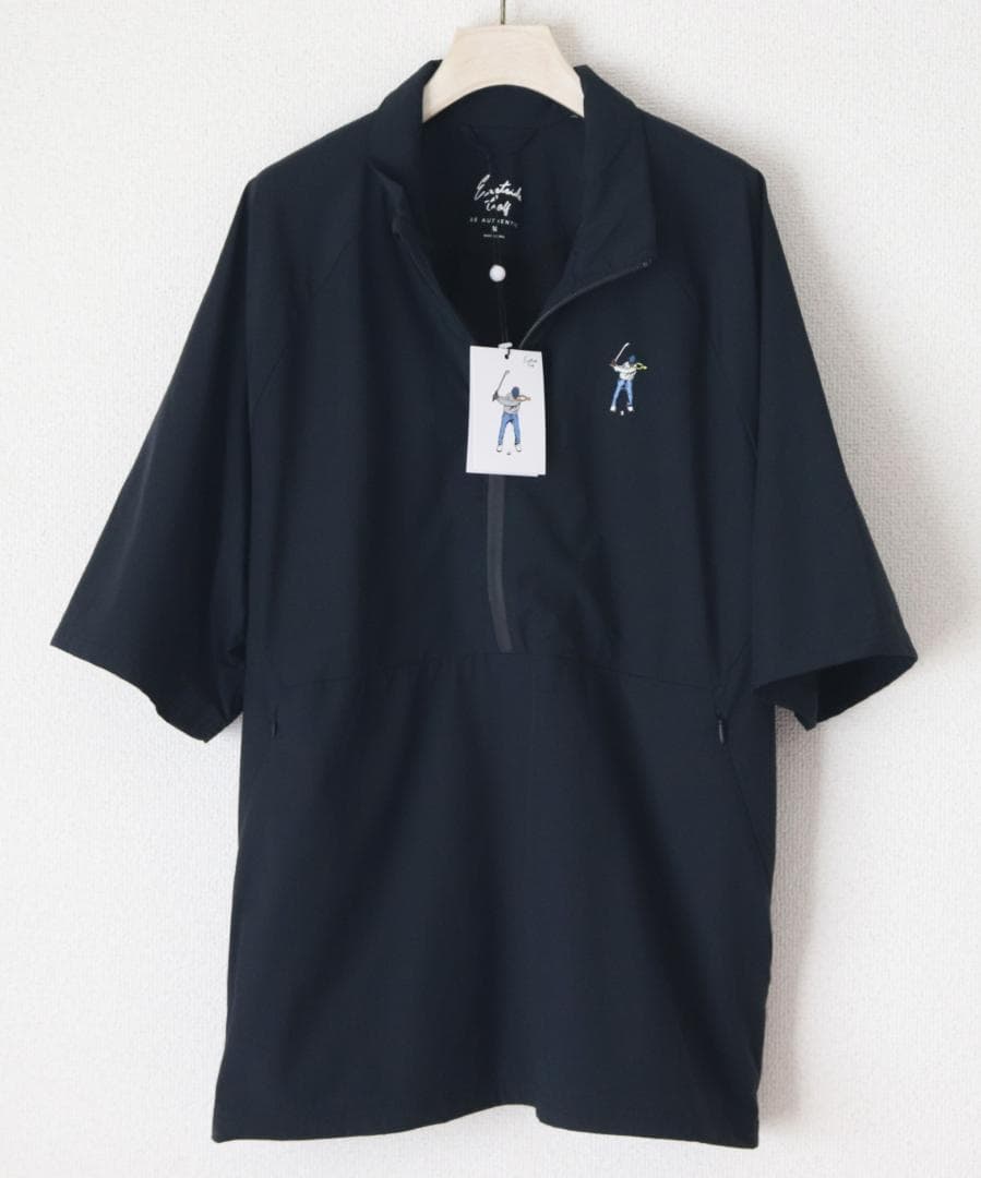 50,600円新品タグ付き【イーストサイドゴルフ】上下セットアップ 黒 M