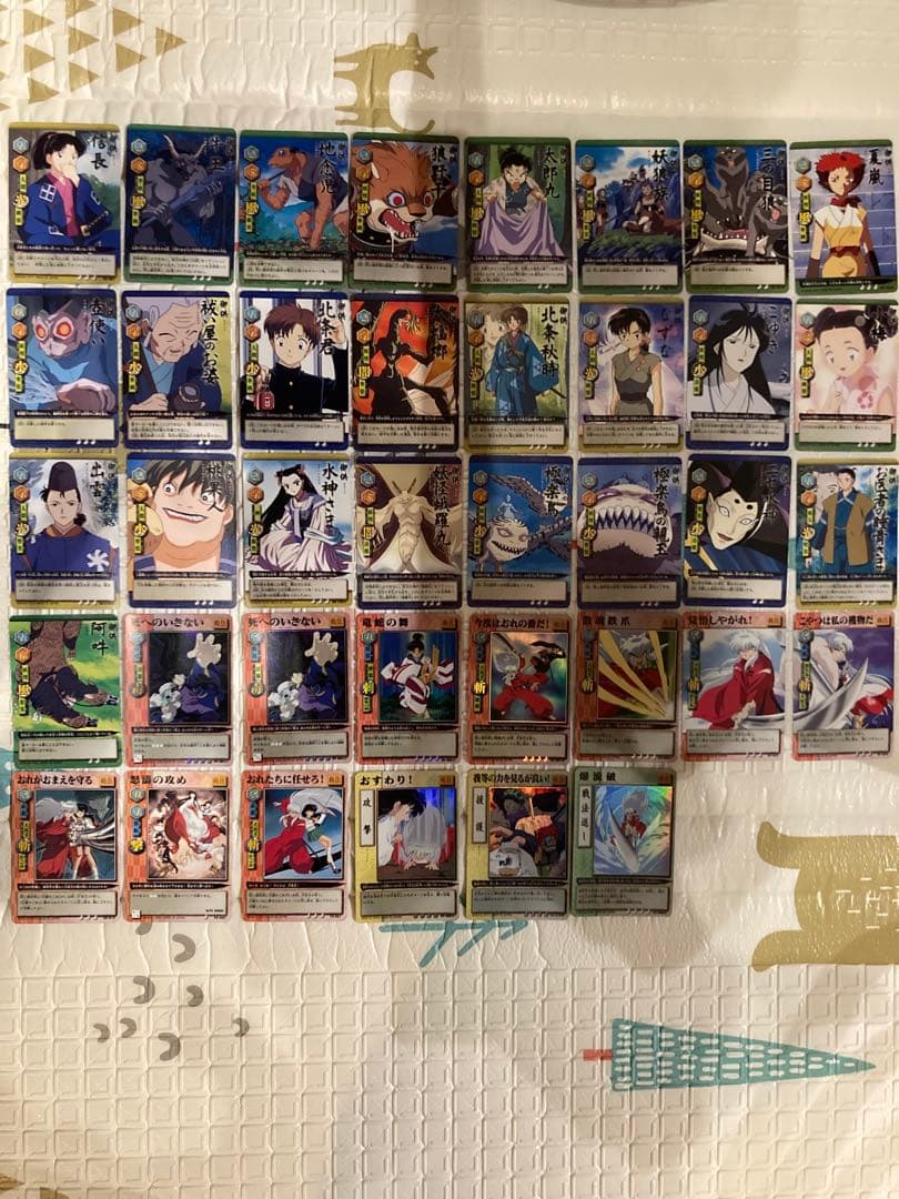 巫法札合戦 犬夜叉 トレーディングカード 82枚セット