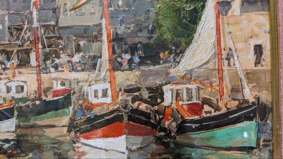 Claude Joussetの油絵