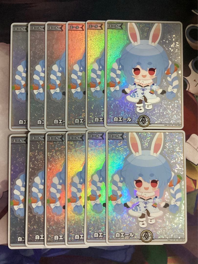 ホロカ エンチャントレガリア 白エール 兎田ぺこら SY 12枚