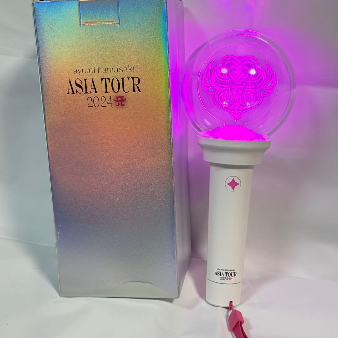 浜崎あゆみ ASIA TOUR 限定ペンライト 公式グッズ 新品 3種類点灯機能