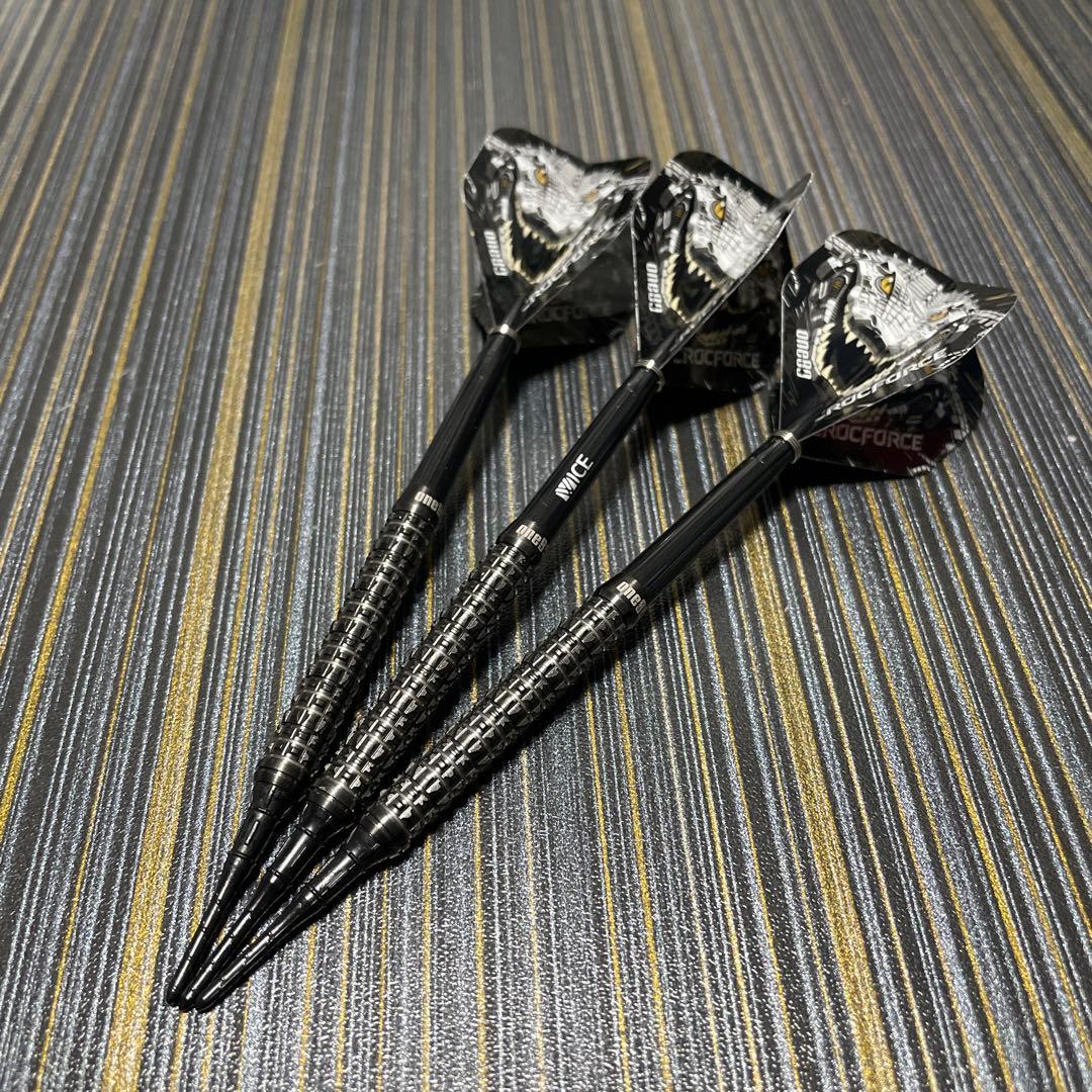 定価11000円 ソフトダーツ クロックフォース ストレート 18g CF1