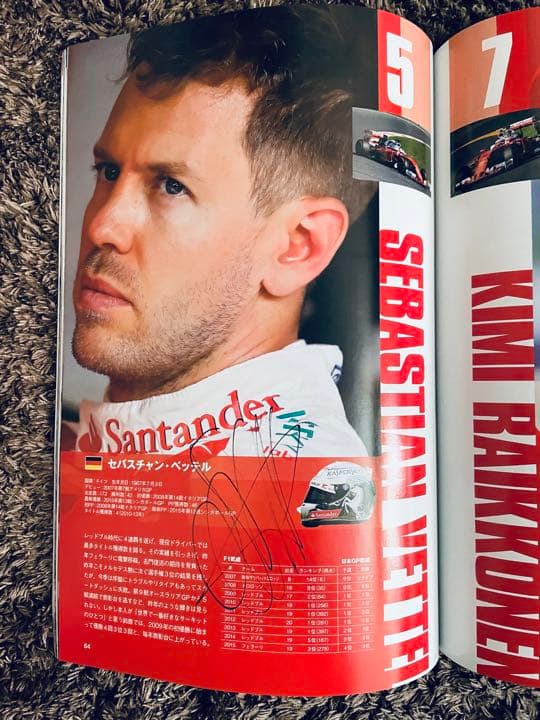 F1日本GP 公式プログラム 直筆サイン入り 2016