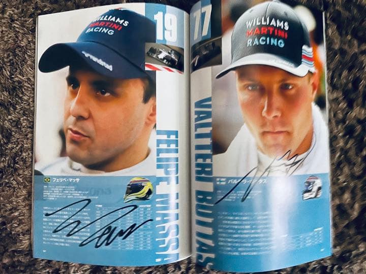 F1日本GP 公式プログラム 直筆サイン入り 2016