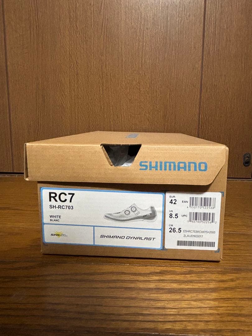 Shimano RC703 EU42 ビンディングシューズ ホワイト