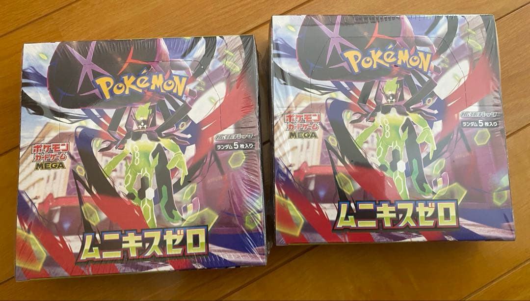 ポケモンカードゲーム ムニキスゼロ BOX シュリンク付