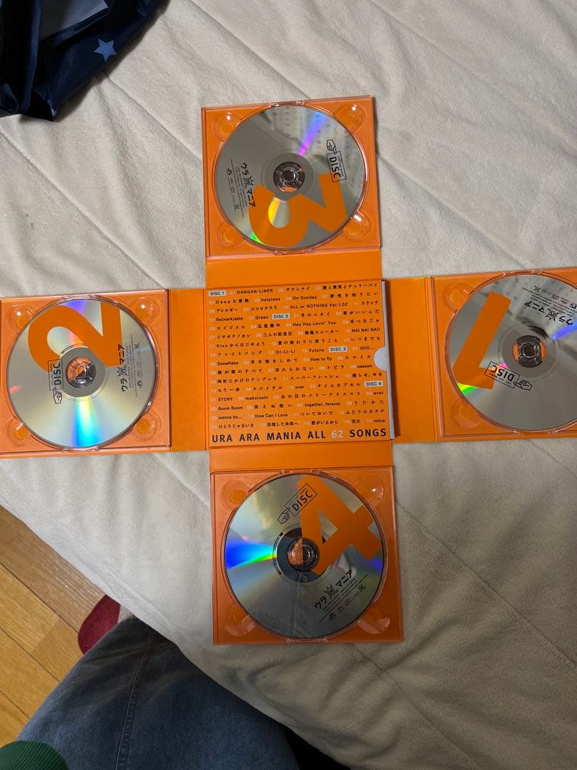 嵐　ライブグッズ　DVD CD4枚アルバム　ジャニーズカウコンうちわ　まとめ売り