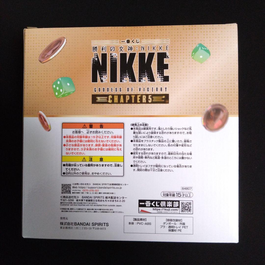 一番くじ 勝利の女神：NIKKE ラストワン賞 ソーダ フィギュア＋C・D・F