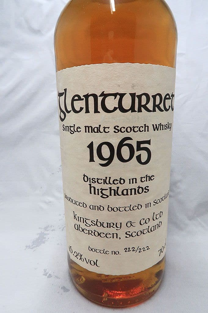グレンタレット １９６５ ３４年 キングスバリー社