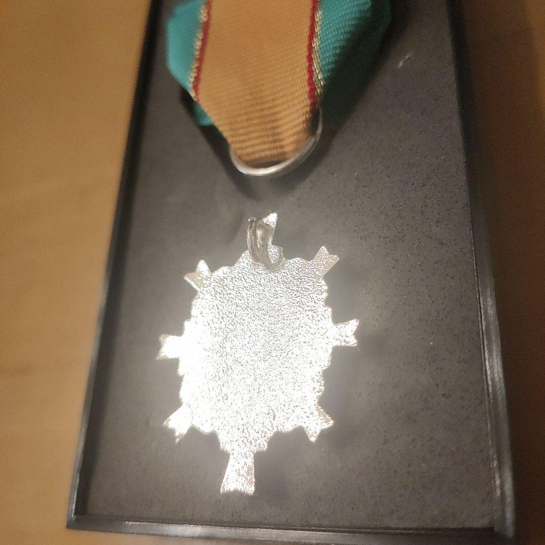 【激レア 極美品】第五級 防衛功労章 第14号賞詞 防衛記念章 最新タイプ 勲章