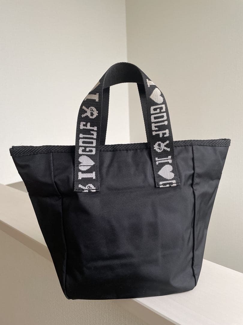 パーリーゲイツ PEARLY GATES カートバッグ トートバッグ 黒