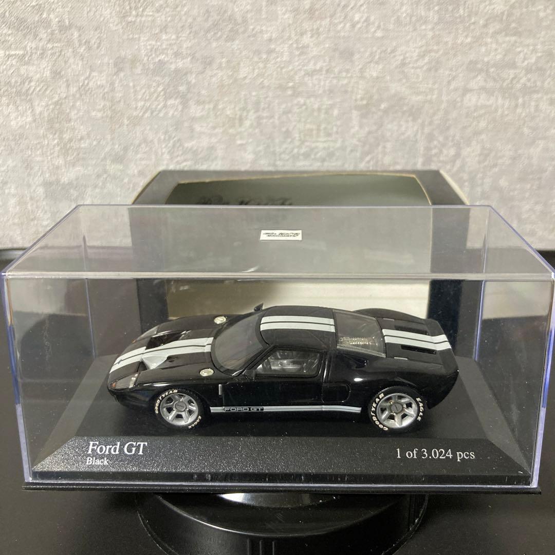 ミニチャンプス　フォード GT Black 世界限定1/3024