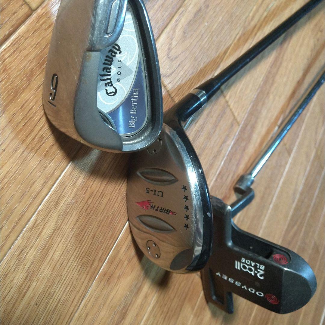 BURBERRY ゴルフバッグ クラブ11本 セット KS030