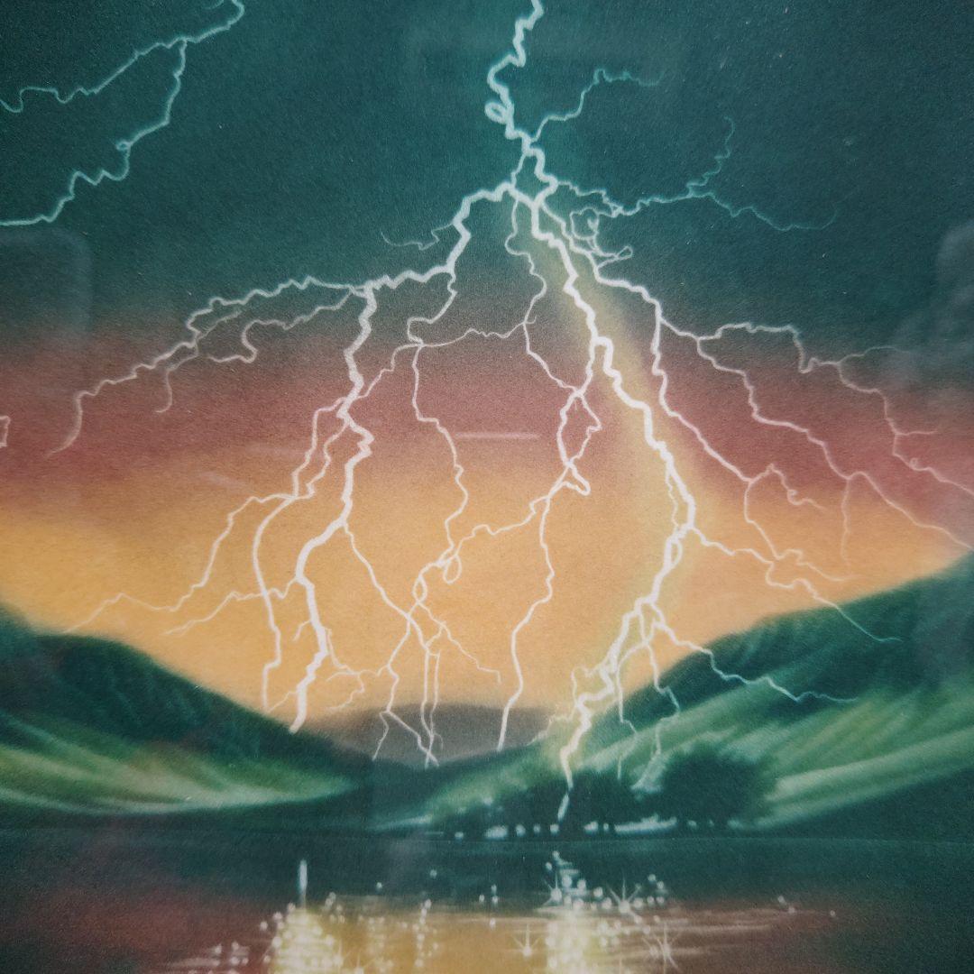 特価◯絵画 カラー銅版画 額装品