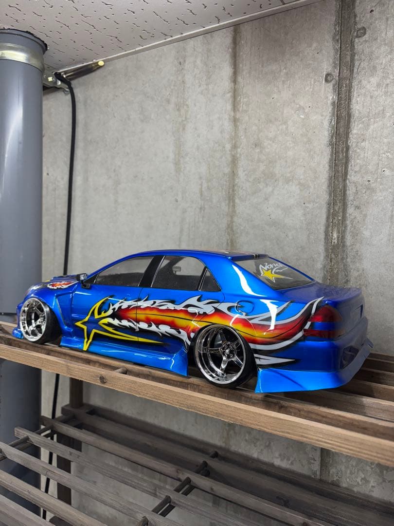 【絶版レアボディ】 カザマ JZX110 マークII SHOW UP