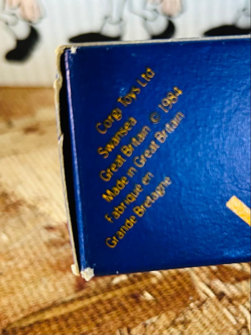 81' Corgi adidas Scania truckアディダスミニカーGB