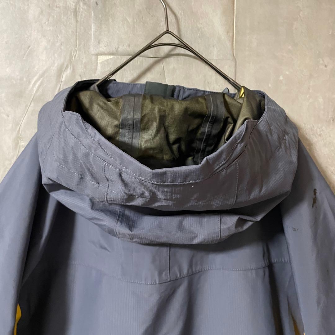 Burtonバートンスキーウェアスノーボードジャケットパーカー紺ネイビー黄色希少