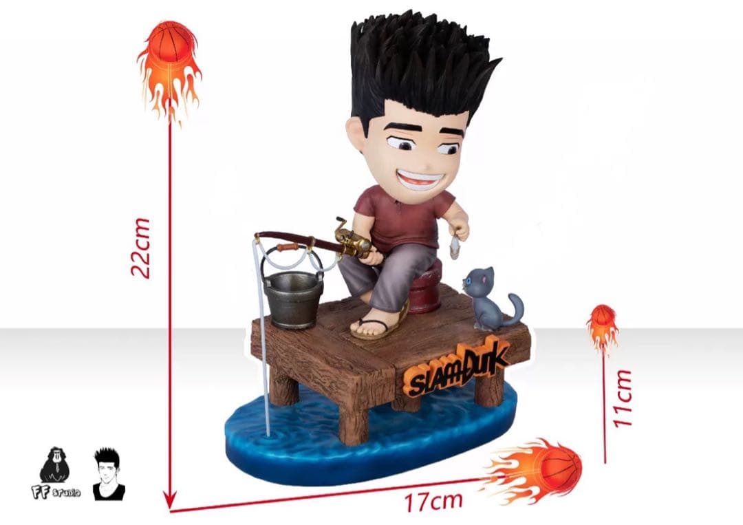 SLAM DUNK 仙道彰 ガレージキット ガレキ スタチュー③⑤