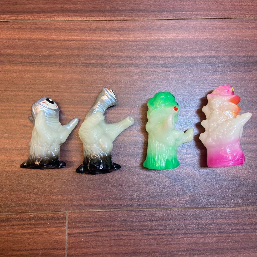 エレガブ ドクロ太郎 怪獣シリーズ パペット星人 ソフビ 5370